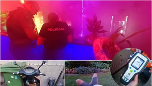 Savaitgalio naktis su Palangos policijos ekipažu