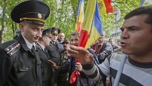 Protestai Moldovoje