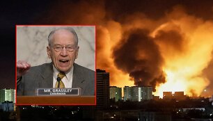 Chuckas Grassley ir Rusijos ataka Kyjive / Reuters / PA