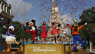 Honkonge lankytojams duris vėl atvėrė &bdquo;Disney&ldquo; pramogų parkas