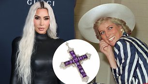 Kim Kardashian nusipirko princesės Dianos pakabuką