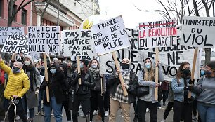 Protestas Paryžiuje