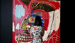 Jeano-Michelio Basquiat paveikslas &bdquo;&Scaron;iuo atveju&ldquo;