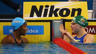 Alia Atkinson ir Rūta Meilutytė