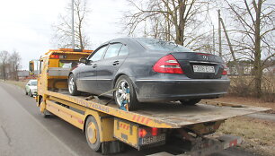 Girto vairuotojo &bdquo;Mercedes&ldquo;