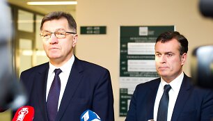 Algirdas Butkevičius ir Dainoras Bradauskas