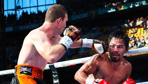 Manny Pacquiao ir Jeffas Hornas