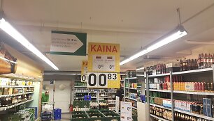 Prekybininkų gudravimai parduodant alkoholį