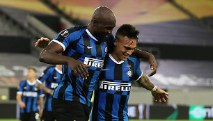 Milano „Inter“ puolėjų duetas Romalu Lukaku ir Lautaro Martinezas