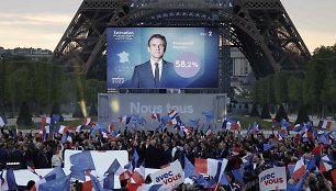 Emmanuelis Macronas laimėjo prezidento rinkimus