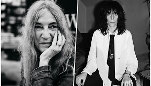 Dainininkė ir menininkė Patti Smith