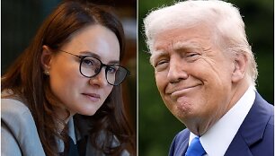 Julija Svyrydenko ir Donaldas Trumpas