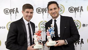 Stevenas Gerrardas ir Frankas Lampardas