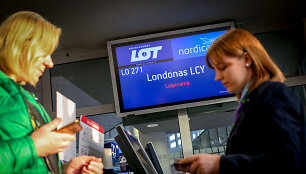 Lenkijos avialinijos pristato naują lėktuvų reisą į Londono miesto aerouostą