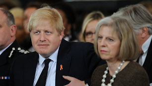 Borisas Johnsonas ir Theresa May