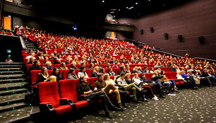 Vilniaus kino teatre pradedamos rodyti Kanų liūtų reklamos 