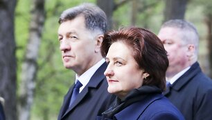 Algirdas Butkevičius ir Loreta Graužinienė