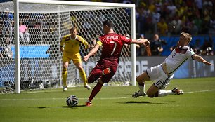 Cristiano Ronaldo ir Peras Mertesackeris