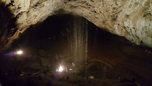 Demanovo slėnio stalagmitų ir stalaktitų Laisvės urvas