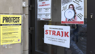 Mokytojų streikas Lenkijoje
