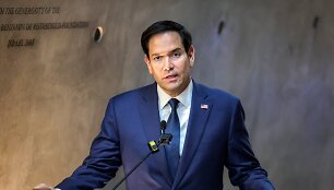 JAV valstybės sekretorius Marco Rubio / Jack GUEZ/POOL/SIPA / Jack GUEZ/POOL/SIPA