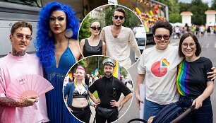 Žinomi žmonės &bdquo;Baltic pride&ldquo; eitynėse
