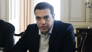 Graikijos premjeras Aleksis Cipras