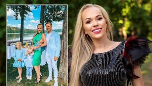 Ieva Voveris su &scaron;eima