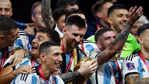 L.Messi vedama Argentina – pasaulio čempionė.