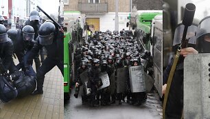 Baltarusijoje žiauriai buvo dorojamasi su protestuotojais