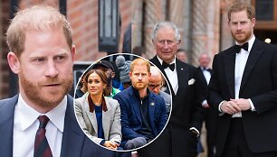 Princas Harry, Karolis III, Meghan Markle