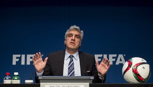 Walteris De Gregorio &ndash; FIFA komunikacijos ir vie&scaron;ųjų ry&scaron;ių vadovas