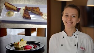 Virginija Pupeikytė-Dzhumerova ir jos pristatyti patiekalai