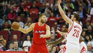 Blake'as Griffinas ir Donatas Motiejūnas