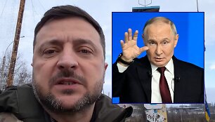 Volodymyras Zelenskis, Vladimiras Putinas