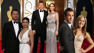Angelina Jolie, Bradas Pittas, Channingas Tatumas, Jena Dewan, Jennifer Aniston, Justinas Therouxas
