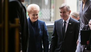 Dalia Grybauskaitė ir Viktoras Pranckietis