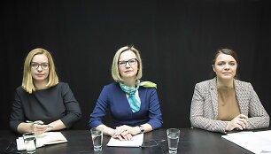 Vilma Vildžiūnaitė, Saulė Dagilytė ir Ieva Vale&scaron;kaitė