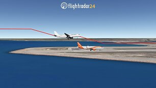 &bdquo;Nouvelair&ldquo; lėktuvas bandydamas nutūpti vos i&scaron;vengė ant kilimo ir tūpimo tako jau buvusio &bdquo;EasyJet&ldquo; orlaivio