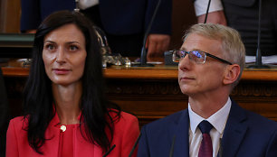 Marija Gabriel ir Nikolajus Denkovas