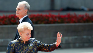 Gitanas Nausėda ir Dalia Grybauskaitė