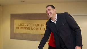 LTOK vadovai apdovanojo Arvydą Sabonį