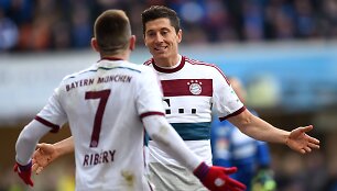 Robertas Lewandowskis įmu&scaron;ė du kartus