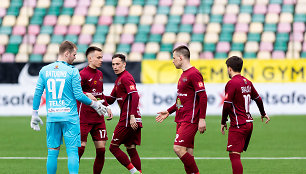 A lygos rungtynės: Vilniaus „Žalgiris“ – Telšių „Džiugas“.