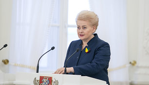 Dalia Grybauskaitė ir Kajatonas Šliogeris