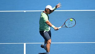 &bdquo;Australian Open&ldquo;: Ričardas Berankis &ndash; Stanas Wawrinka