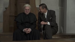 Aktoriai Cicėnas ir Kazlas