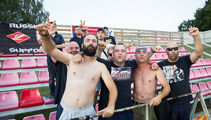 Belgrado &bdquo;Crvena zvezda&ldquo; komandos fanai