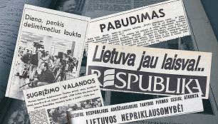 Istorinė 1990-ųjų Kovo 11-oji - to meto Lietuvos spaudoje