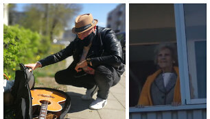 Ramūnas Difartas ir jo mama